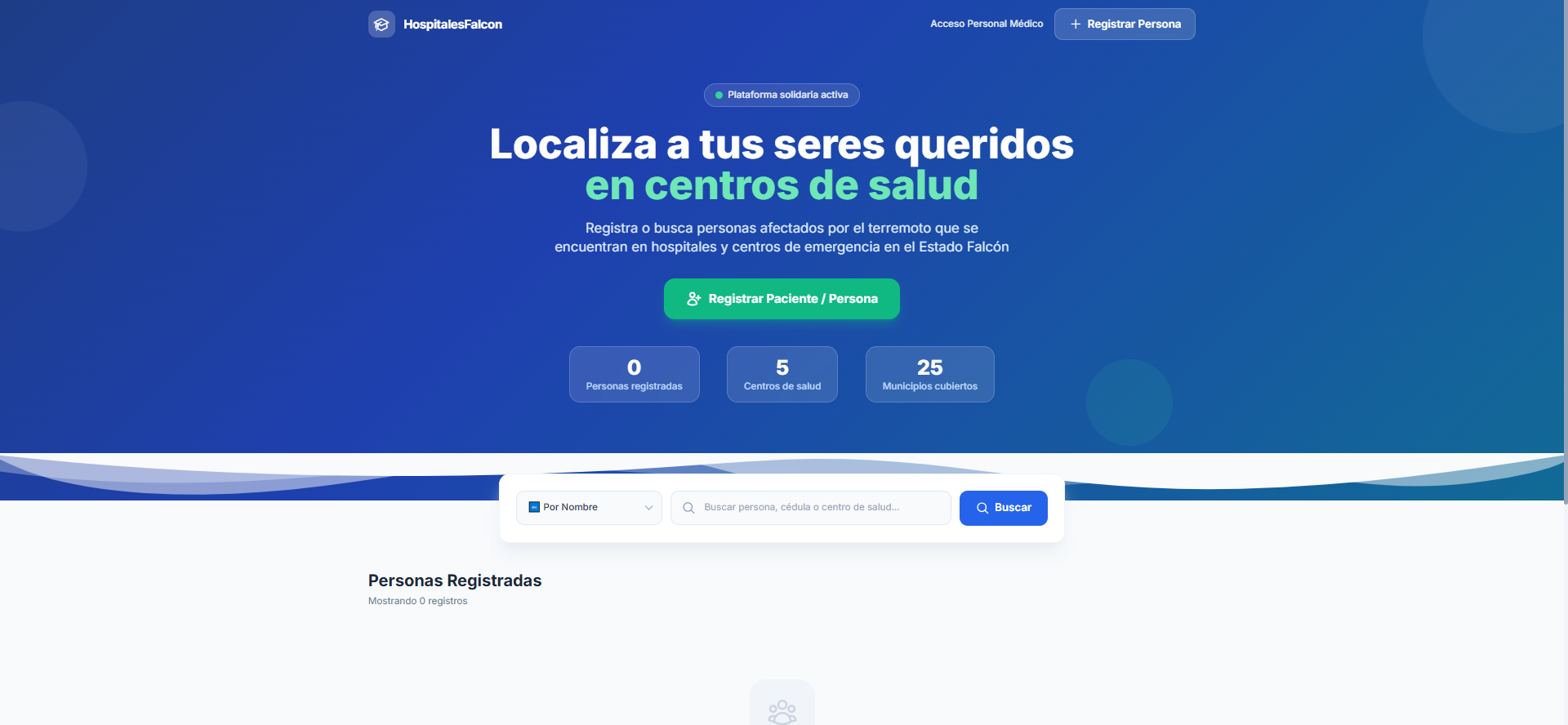 Plataforma de Triaje Médico & Respuesta ante Contingencias